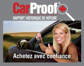 CarProof, rapport historique de voiture CarProof